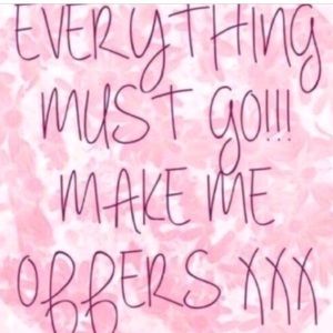 Closet clean out - offers considered! 💕💕